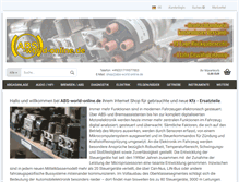 Tablet Screenshot of abs-world-online.de